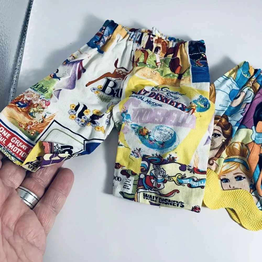 18 In Doll Clothes Disney PRINT Skirt , Pants, Pajamas Skirt